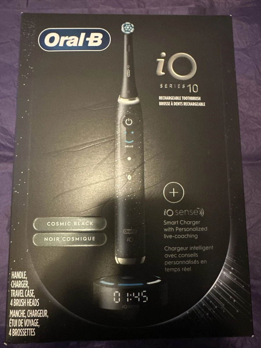 新品未使用　Oral-B iO SERIES10 コズミックブラック braun 電動歯ブラシ ブラウンオーラルB 公式 | iO10（コズミックブラック
