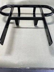 Kfx 700 grab bar, cooler rack Bumper All Years Aluminum 6061 Glossblack - Picture 1 of 4