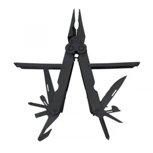 SOG b69-l Powerlock black, Leather Case - Picture 1 of 4