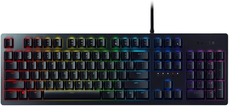 Razer Huntsman Gaming Keyboard Opto-Mechanical Purple Switches RGB IT - Immagine 1 di 1