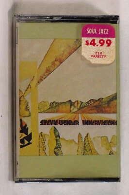 STEVIE WONDER ‎– Innervisions 1980 EU cassette SEALED  - Image 1 of 2