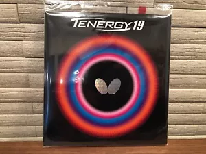 Butterfly Tenergy 19 Table Tennis Rubber Black or Red 2.1 or 1.9 NEW - Picture 1 of 1