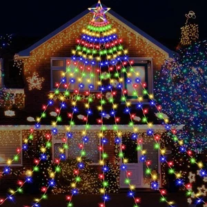 (New) Christmas Decorations Outdoor Star String Lights 350 LED Christmas Ligh... - Picture 1 of 7
