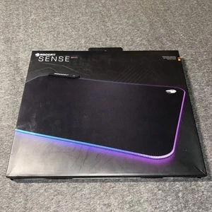 ROCCAT Sense AIMO RGB Gaming Mousepad - Soft Cloth Surface, Non-Slip Base - New - Picture 1 of 8
