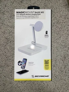 Scosche MagicMount Base MS | NEW | MSQSWT | Apple Watch / iPhone / Headphones - Photo 1 sur 2