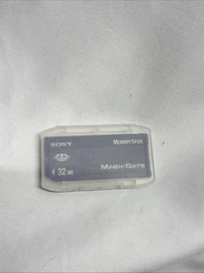 Sony Memory Stick 32MB MSH-32 Magic Gate Camera Memory Card - Picture 1 of 5