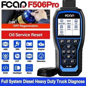 Diesel Heavy Duty Truck Diagnostic OBD Scanner DPF Regen For Isuzu/UD/Hino/Fuso - Picture 1 of 17