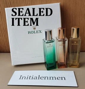 ROLEX 3 x Botella EAU DE PARFUM NUEVO 100% Auténtico 100ML en CAJA 3 x 15ML se - Imagen 1 de 11