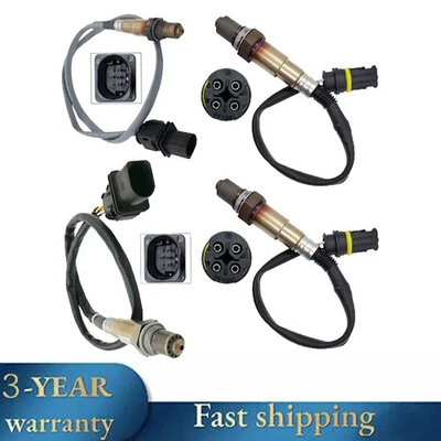 Sensor de oxígeno O2 ascendente+descendente 4 piezas para BMW 750i 750Li V8 4,8 L 2006 2007 2008 EE. UU. Foto 1 de 4