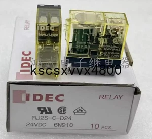3PCS NEW IDEC intermediate relay RJ2S-C-D24 - Picture 1 of 3