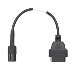 OBD2 Diagnostic Cable Fit for Kawasaki Motorcycle, 4 Pin to 16Pin OBD2 Adapter - Picture 1 of 12