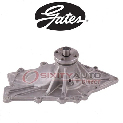 Gates Engine Water Pump for 1971-1972 Buick Centurion 7.5L V8 - Coolant sh Foto 1 de 4