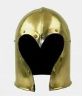 18Ga Medieval Barbuta Helmet  Great Knight Templar Helmet  New Style