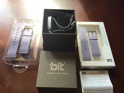 Bit Smart Watch New in Box With Two Sport Bands Watch Color Is Silver Never Used - Image 1 of 4