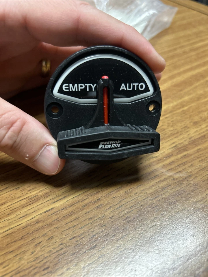 Flow-Rite System 2 Black with White Lettering Actuator System - Image 1 of 4