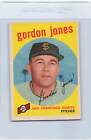 1959 Topps #458 Gordon Jones Giants Nm *7553