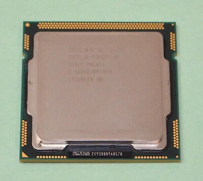 Intel Core i5-750 "Lynnfield" Processor, 2.66gHz *Used, Working* - Image 1 of 2