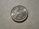 199*   Zimbabwe Coin  5 cent   Rabbit Hare   supersweet little  coins