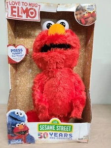NO BOX Playskool Sesame Street Love to Hug Elmo Talking, Singing 14" Plush Toy - Picture 1 of 4