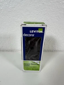 Leviton T5325 Brown Tamper Resistant Outlet - Picture 1 of 3
