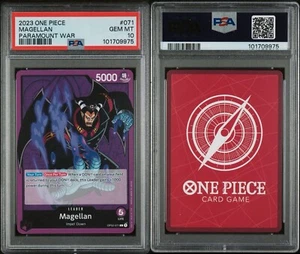 2023 Magellan Leader OP02-071 Paramount War One Piece PSA 10 GEM MINT - Bild 1 von 3
