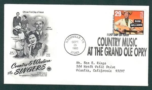 First Day of Issue Envelope Country Music at the Grand Ole Opry 1993 - Picture 1 of 1