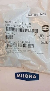 CONECTOR HARTING HAN 10 E STI S  - Imagen 1 de 3