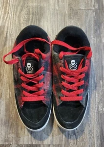 Zapatos de Skate Circa AL50 Adrian López 50 Gris Rojo Plad Hombre Talla 13 De Colección - Imagen 1 de 4