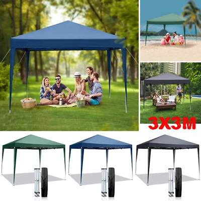 Pavillon 3x3m Faltpavillon Gartenzelt Partyzelt Festzelt Faltbar und Wasserdicht - Bild 1 von 4