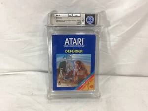 1982 Atari 2600 Defender Video Game Wata Certified Graded 8.0 Blue Box Sealed - Picture 1 of 4