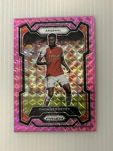 2023-24 Panini Prizm Premier League THOMAS PARTEY #33 PINK MOSAIC - Picture 1 of 2