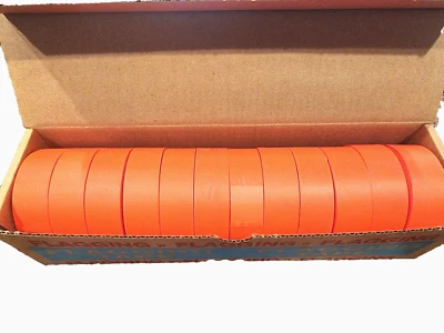 CH Hanson Flourescent Red Flagging Tape 12 Pack 1-3/16”x300’  BOX OF 12 - Image 1 of 4