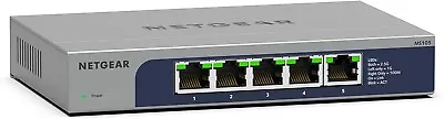 MS105 Netgear 5port MultiGigabit 125G Ethernet Unmanaged Switch - Image 1 of 4