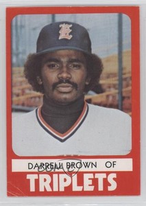 1980 TCMA Minor League Darrell Brown #306