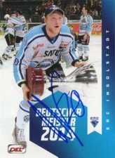 Alexander Oblinger * signed * ERC Ingolstadt * German champion 2014