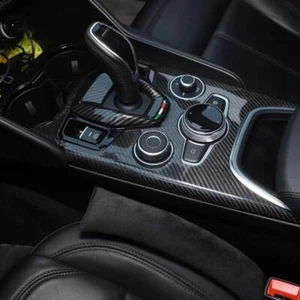 100% Carbon Mittelkonsole Blende Abdeckung Passend für Alfa Romeo Giulia ab 2020 - Bild 1 von 8