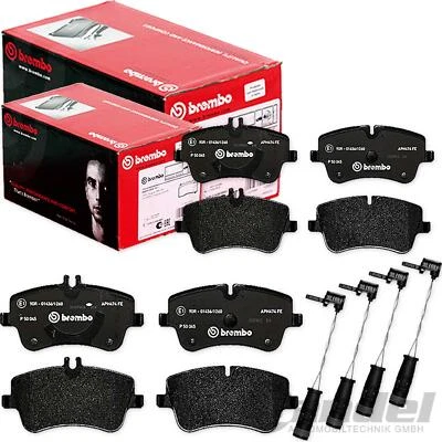 BREMBO BREMSBELÄGE VORNE+HINTEN für MERCEDES A-KLASSE W176 B-KLASSE W246 CLA 117