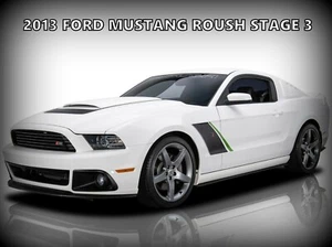 2013 Ford Mustang Roush Stage 3 New Metal Sign - Perfect Condition in White - Picture 1 of 1