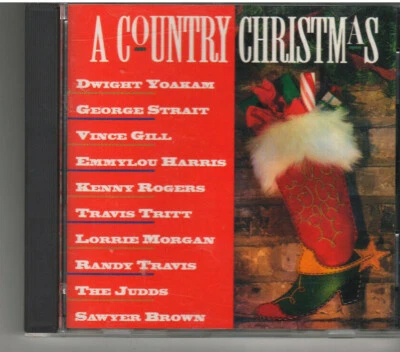 COUNTRY CHRISTMAS Various Artists (CD. 1994, Warner) - Image 1 of 2
