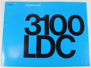 Xerox 3100/3100 LDC Operators Guide Copier / Printer - Picture 1 of 7