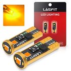 Lasfit 194 168 T10 2825 W5w Led Bulb - Amber Yellow - Canbus Error Free Non-P...