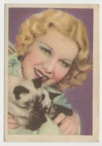 Glenda Farrell 1943 Editorial Bruguera Cinefoto Paper Stock Trading Card #1 E5 - Picture 1 of 2