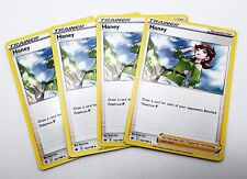 Pokémon Card Chilling Reign 2021 Honey Playset x4 Cards 142/198