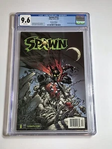 2001 SPAWN #112 *SCARCE* NEWSSTAND VARIANT RARE CENSUS POPULATION 1 CGC 9.6 WP - Picture 1 of 9