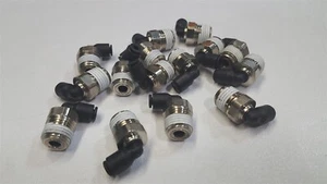 Lot of -15- Legris 06475511 Push In 90 Deg Elbow Male 1/8" Tube x 1/4" NPT - Picture 1 of 1