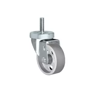 3"" Gewindesamm drehbare Rolle 1/2"" x 1,5"" langer Gewindesamm mit Gusseisen - Bild 1 von 2