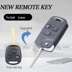 4C chip car Remote Key Fob for Lexus GS300 1998 1999 2000 2001 2002 2003 2004+ - Picture 1 of 3