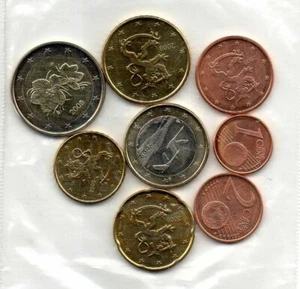 2009 Manueduc FINLAND THE 8 COINS NEW - Picture 1 of 3