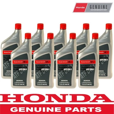 9 Quarts GENUINE Automatic Transmission oil Fluid ATF DW1 for HONDA Acura - Image 1 of 2