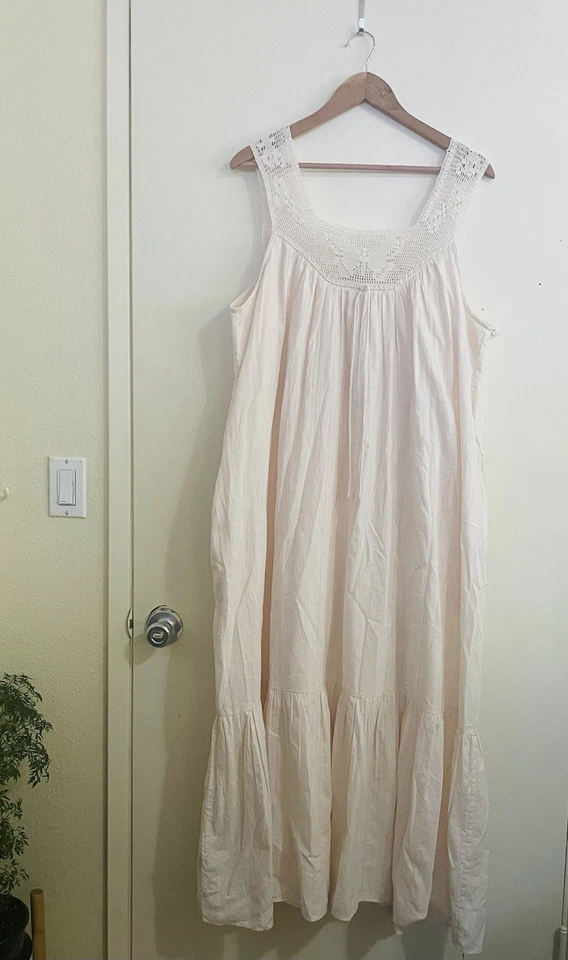 Precioso vestido Christy Dawn 'Cecille' en Perla - un precioso tono rosa pálido. XL Foto 1 de 4